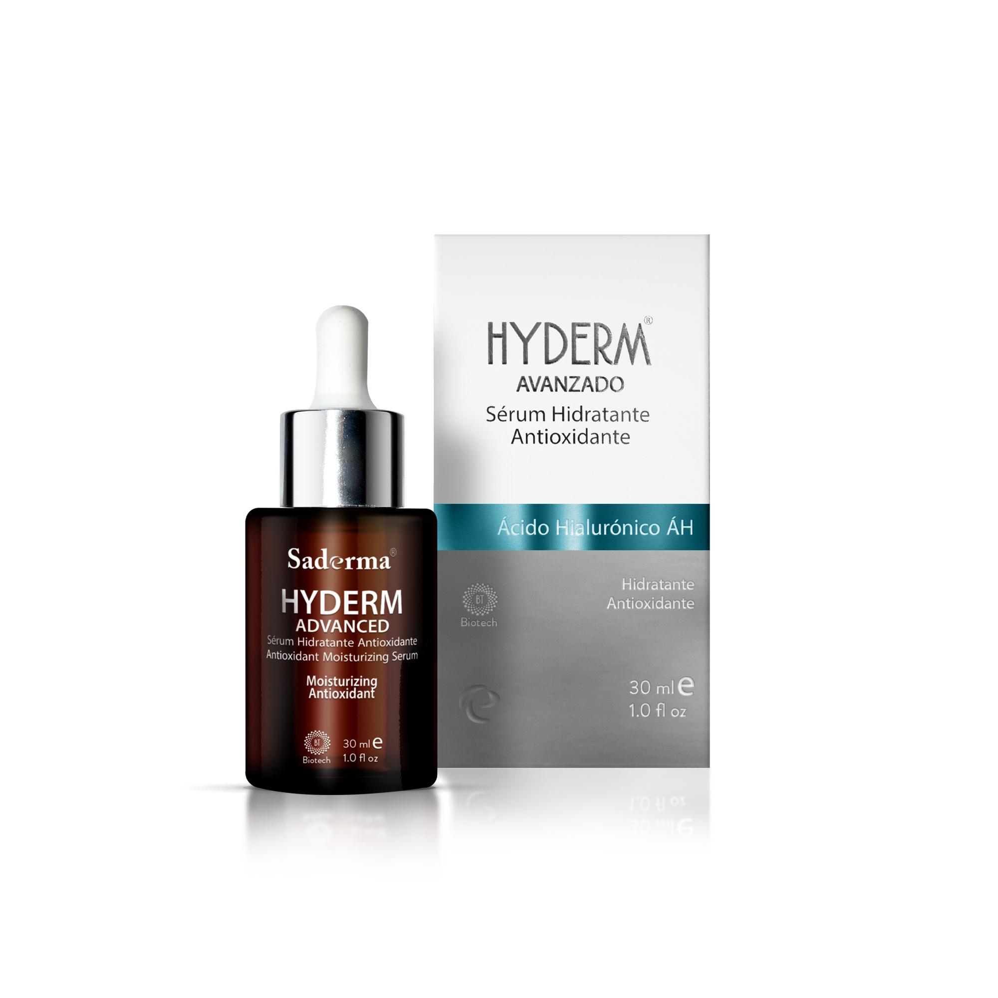 Hyderm Advanced Saderma | Sérum hidratante ácido hialurónico + péptidos