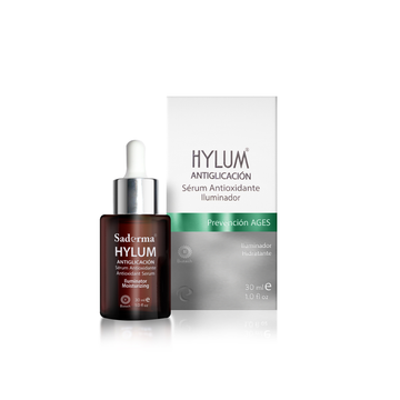 Hylum Antiglicación Saderma | Sérum anti‑edad con Carnosina + Ácido Hialurónico 30 ml