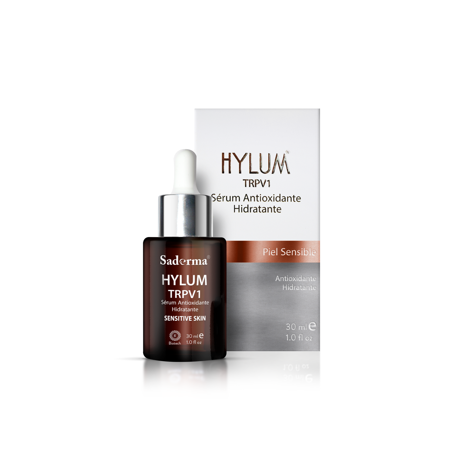 Hylum TRPV1 Saderma | Sérum calmante anti‑rojeces para piel sensible 30 ml
