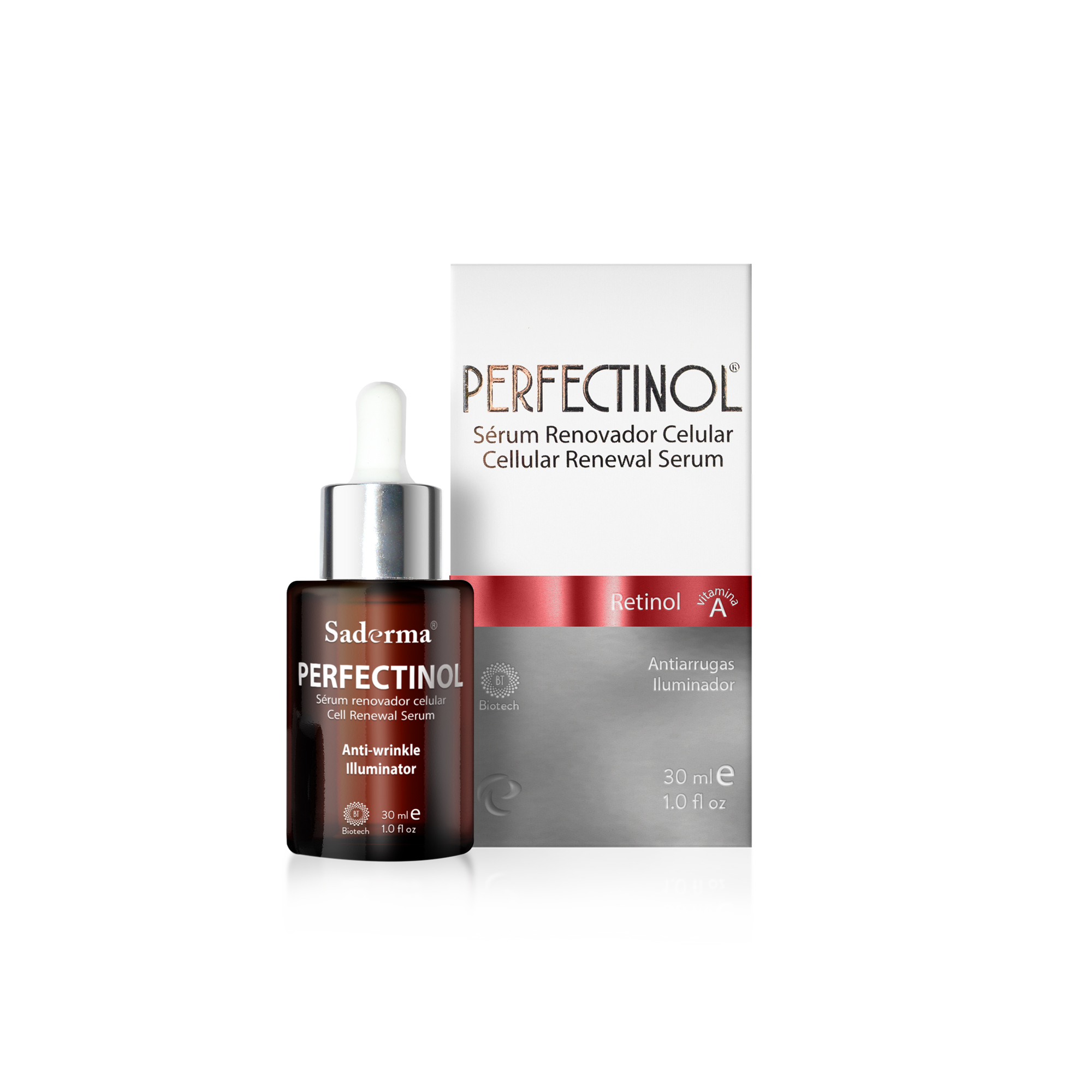 Perfectinol Saderma | Sérum renovador con retinol encapsulado + niacinamida 30 ml